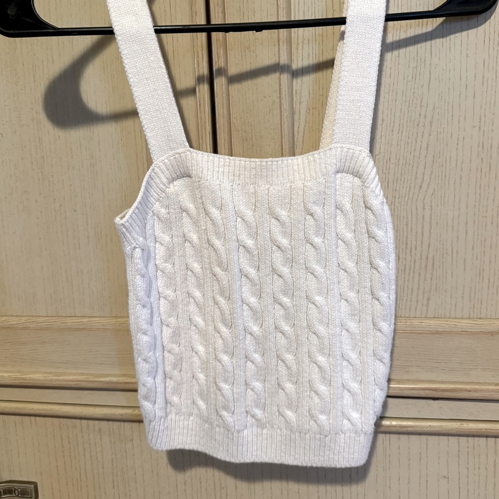 Knit tank top